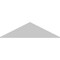 Ekena Millwork Peaked Cap Smooth Architectural Grade PVC Pediment, 70"W x 18-1/2"H x 2"P (Pitch 6/12) PEDPS070X185PKC00 - alternate 3